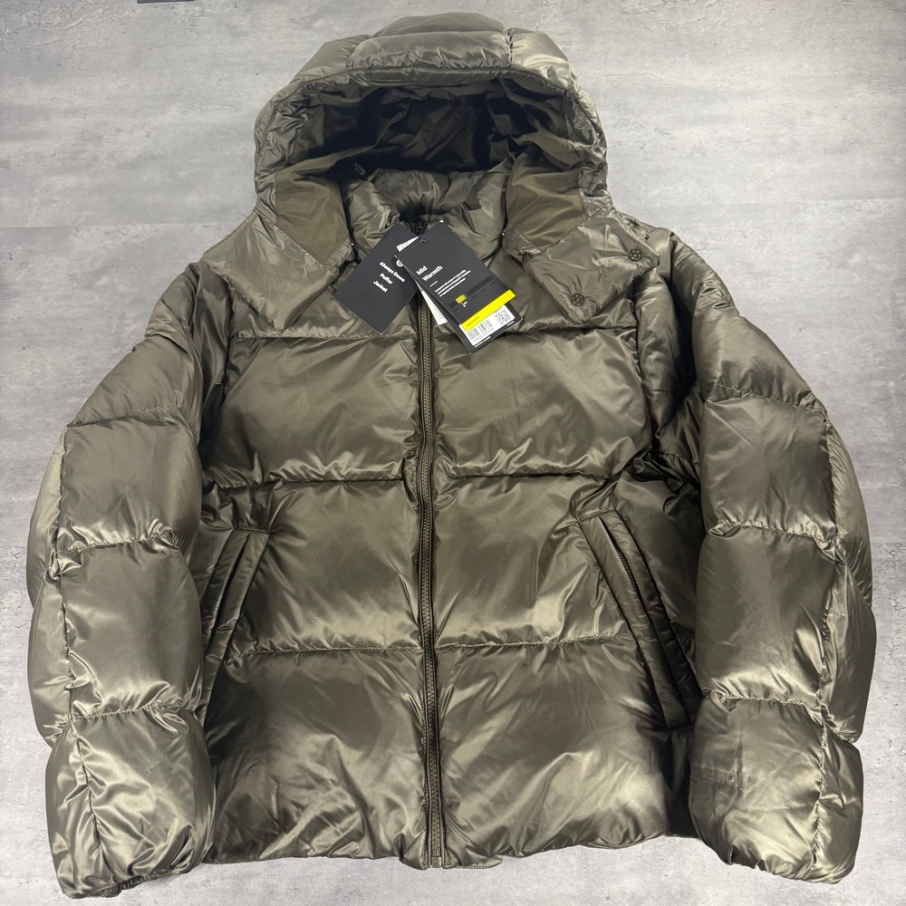 Lululemon Always Down Puffer Jacket SM Olive Brown / Green‎ Hooded Coat $348